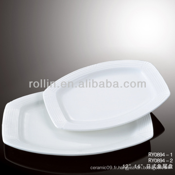 Vaisselle sûre et durable en porcelaine